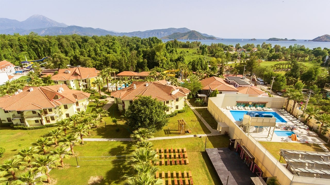 Najlepšie hotely v meste Fethiye s aquaparkom